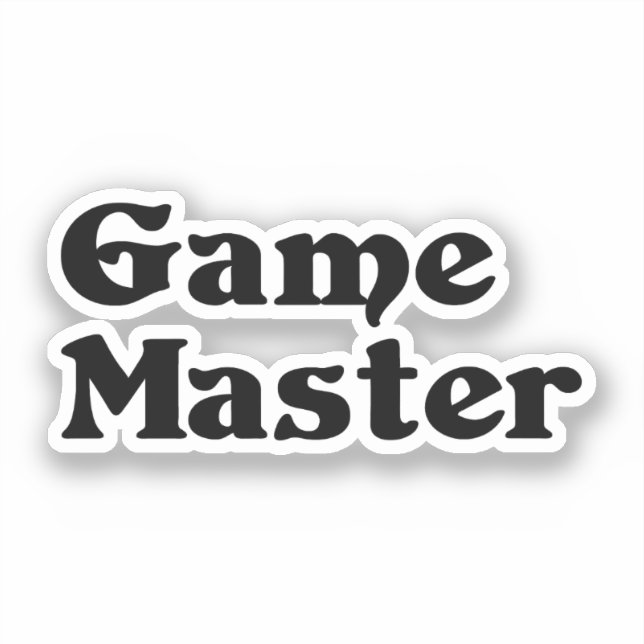 Game Master (Front)