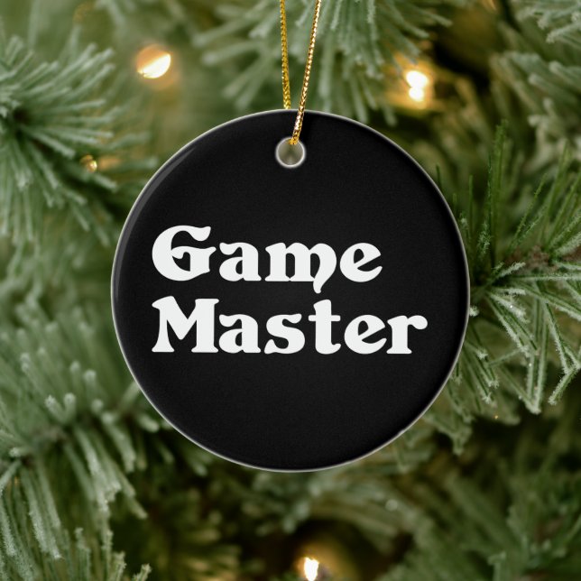 Game Master Ceramic Tree Decoration (Tree)