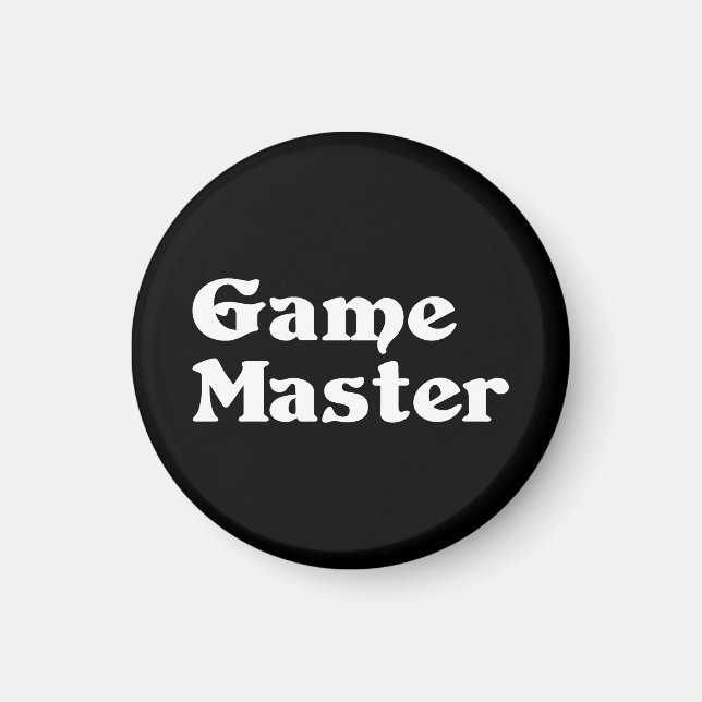 Game Master Magnet (Front)