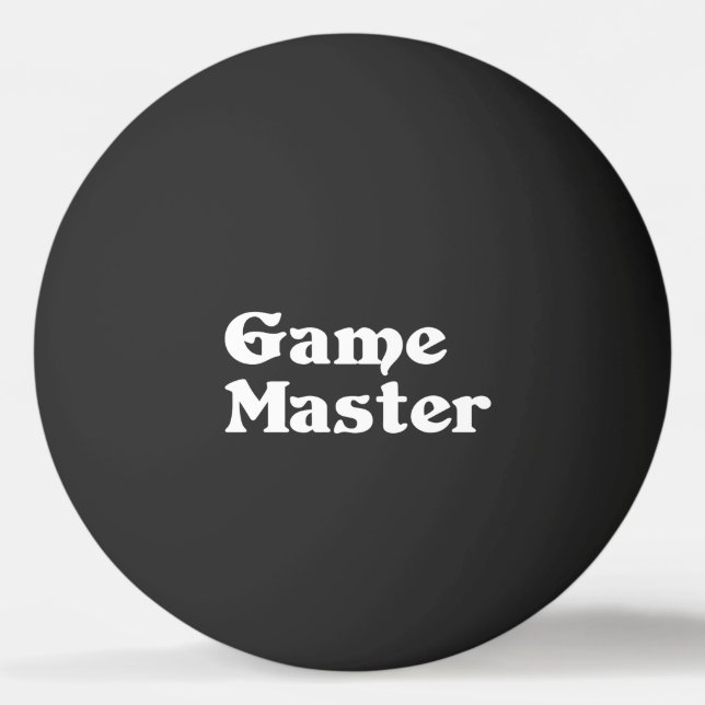 Game Master Ping Pong Ball (Front)