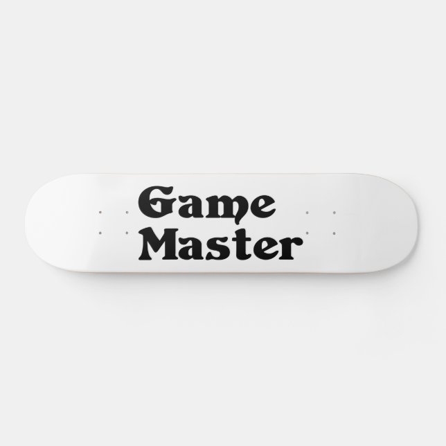 Game Master Skateboard (Horz)