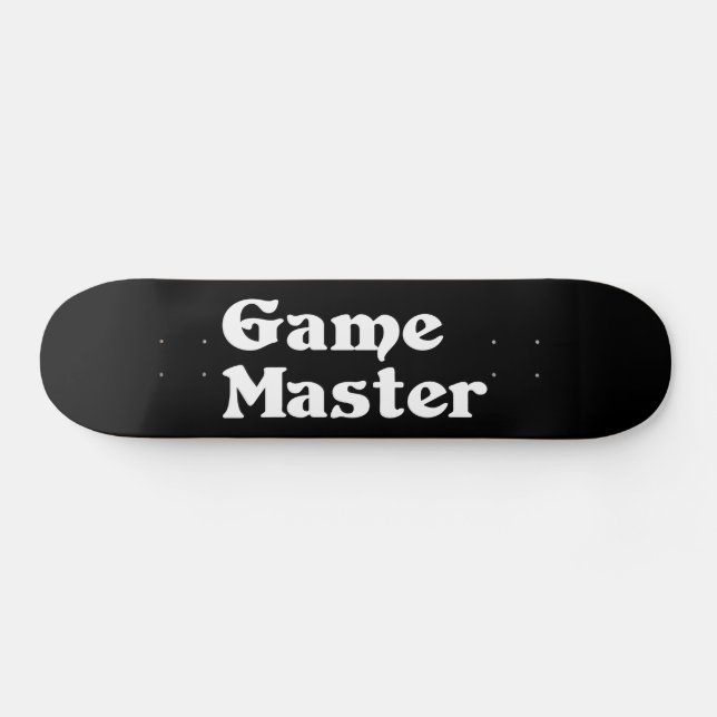 Game Master Skateboard (Horz)