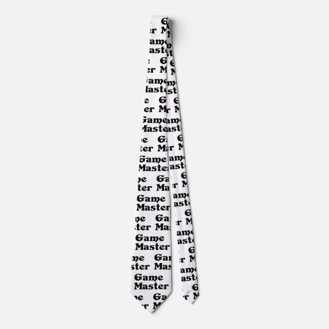 Game Master Tie (Front)