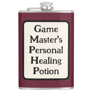 Game Master's Healing Potion Vinyl Wrapped Flask