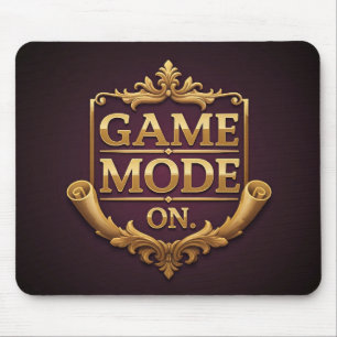 Game Mode On  Mouse Mat