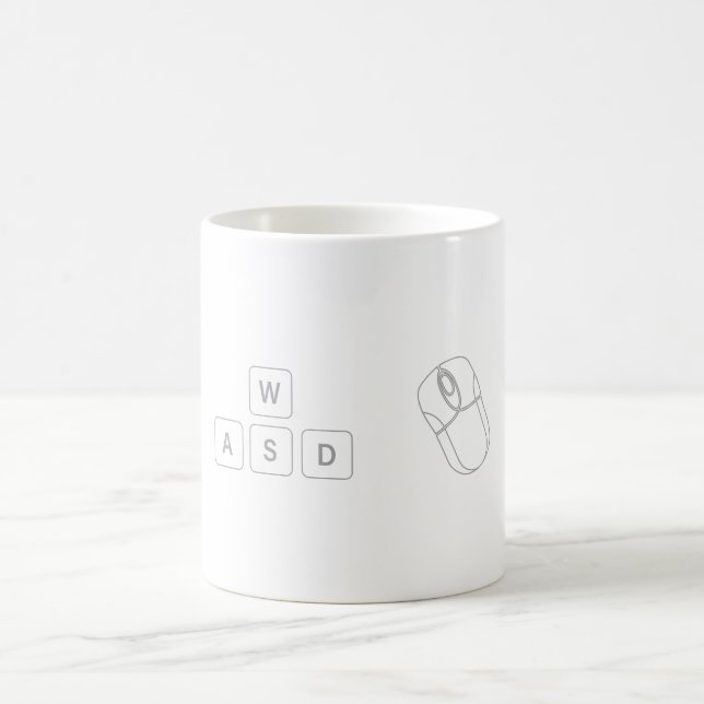 Game mode ready coffee mug (Center)