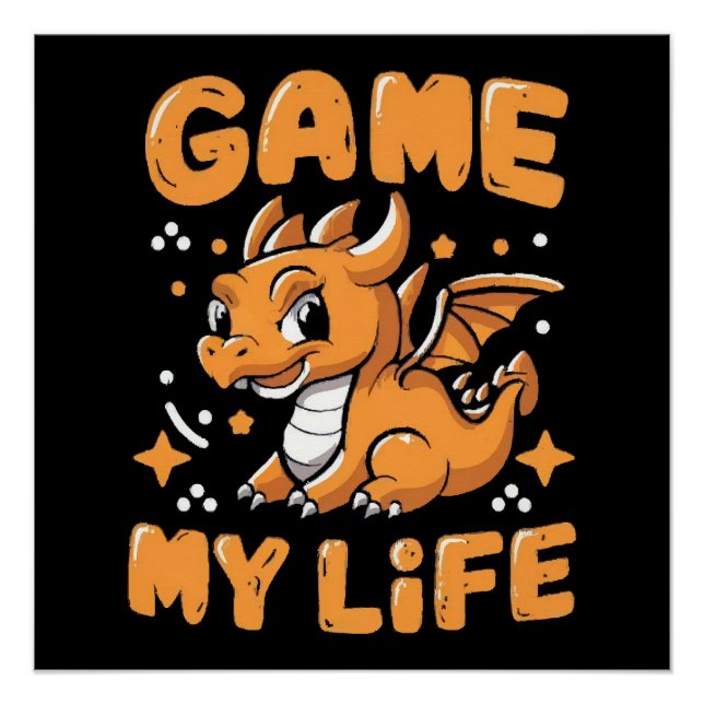 Game my life poster (Front)