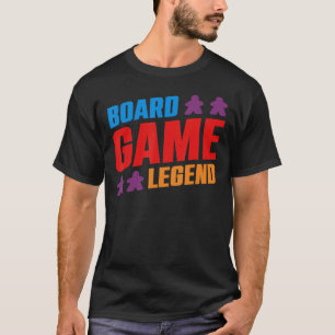 Game Night Board Game Legend T-Shirt