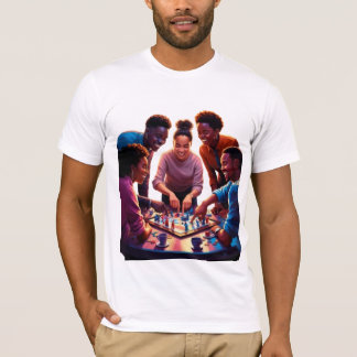 Game Night Delight: Friendship and Fun Entwined" T-Shirt