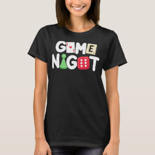 Game Night Host Board Games Trivia Night Team Wome T-Shirt
