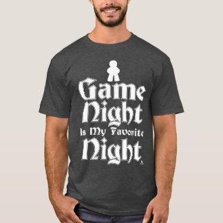 Game Night is My Favourite Fun Slogan T-Shirt