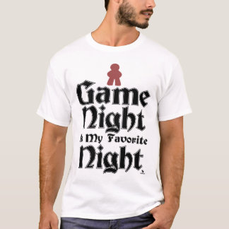 Game Night is My Favourite Funny Motto T-Shirt