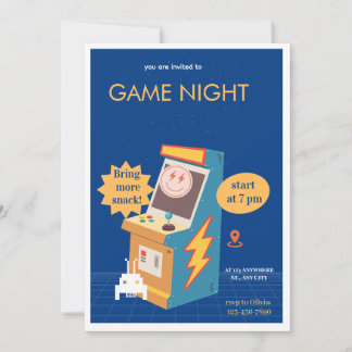 Game Night rétro arcade – soirée jeux vidéo et sna