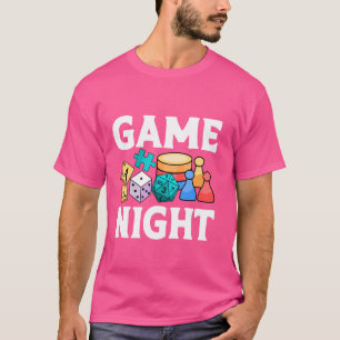 Game Night Shirt Boardgames Lover Funny Boardgamin