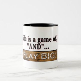 game of "AND" Two-Tone Coffee Mug