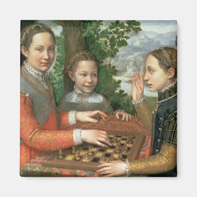 Game of Chess, 1555 Magnet (Front)