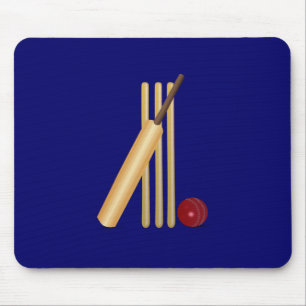 Game of Cricket Mouse Mat