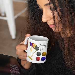 Game Of Croquet Mug