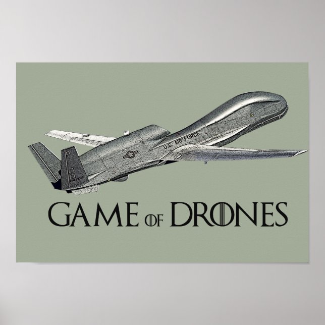 Game of Drones Poster (Front)
