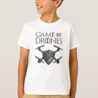 Game of Drones – Stark Direwolf Drone Emblem T-Shirt