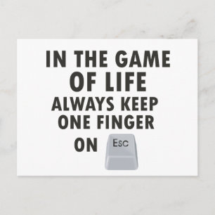 Game of Life Postcard