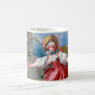 Game of Tag, Fragonard Coffee Mug