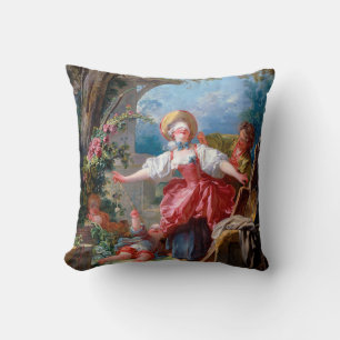 Game of Tag, Fragonard Cushion