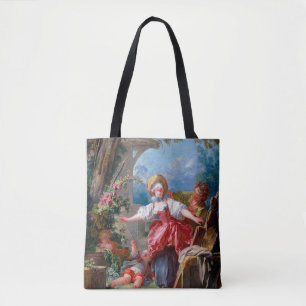 Game of Tag, Fragonard Tote Bag