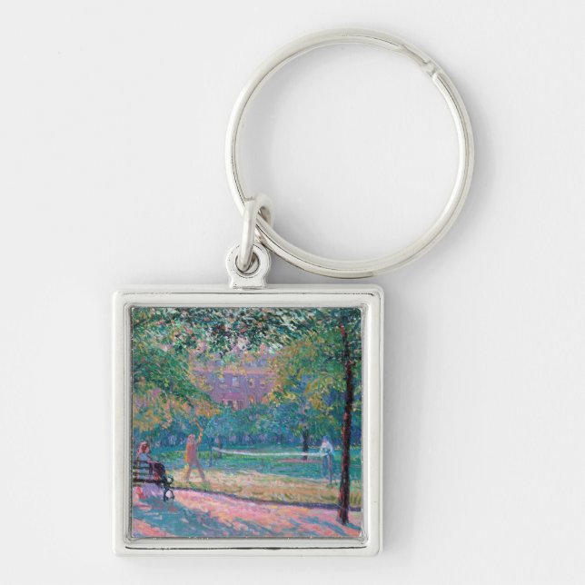 Game of Tennis Key Ring (Front)