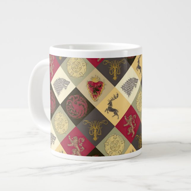 Game of Thrones Sigil Pattern Large Coffee Mug (Front Left)