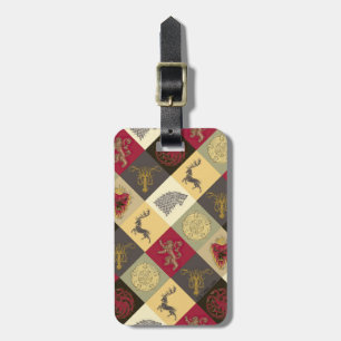 Game of Thrones Sigil Pattern Luggage Tag