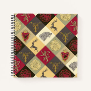 Game of Thrones Sigil Pattern Notebook