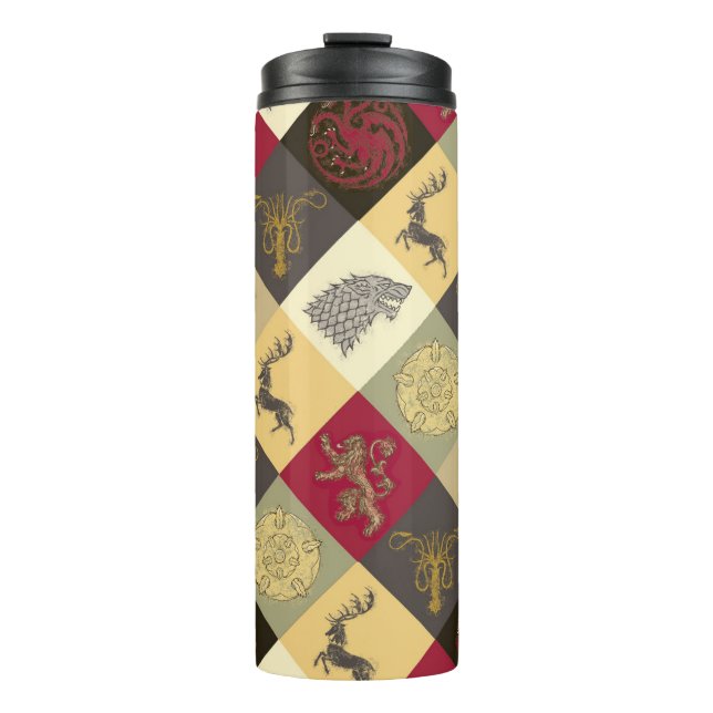 Game of Thrones Sigil Pattern Thermal Tumbler (Front)