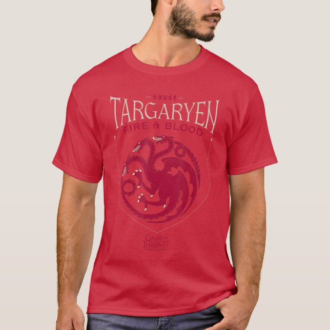 Game ofhrones Houseargaryen Sigil girl T-Shirt (Front)