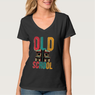 Game OLD SCHOOL Retro Arcade Game Gaming Videogame T-Shirt