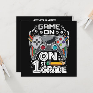 Game On 1st Grade Back to School