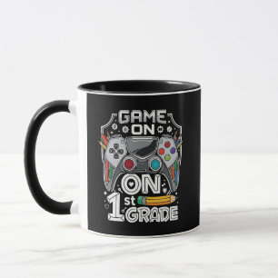 Game On 1st Grade Back to School Mug