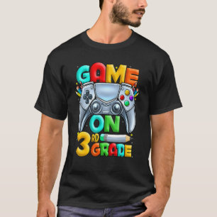 Game On 3rd Grade Back To School 3rd Grade Level U T-Shirt