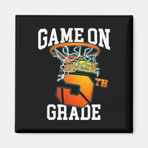 Game On 5th Grade Bysketbyll Byck To School Studen Magnet