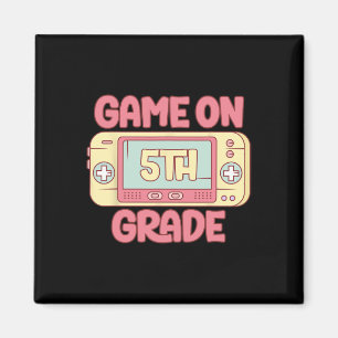 Game On 5th Grade Cool Video Game Ck To School Kid Magnet