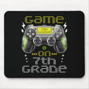 Game On 7th Grade Back To School For Kids Girls Bo Mouse Mat