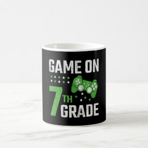 Game On 7th Grade Gamer Back To School Student Coffee Mug