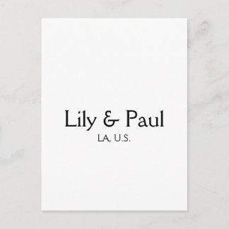 Game on add couple name wedding party place city g postcard