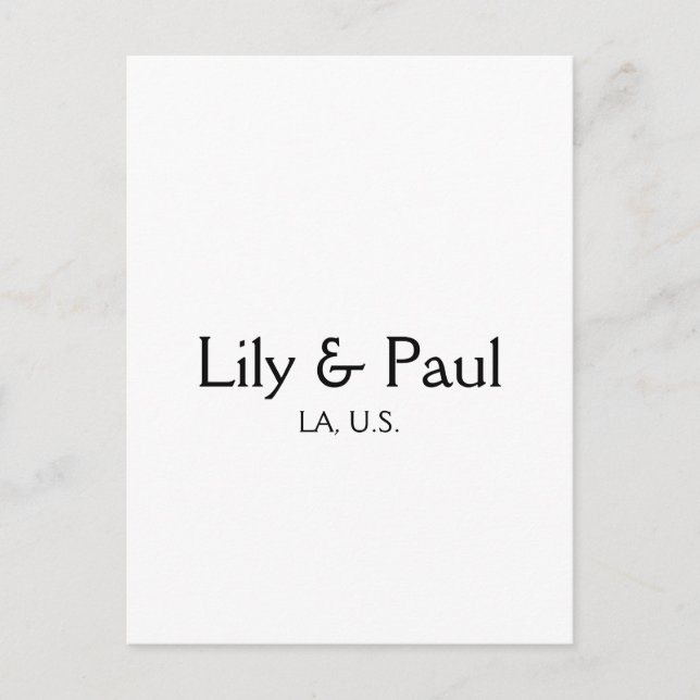 Game on add couple name wedding party place city g postcard (Front)