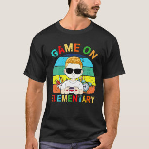 Game On Back To School S For Elementary Student Ga T-Shirt
