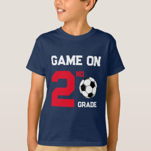 Game On Back-to-School Soccer, Add Grade T-Shirt