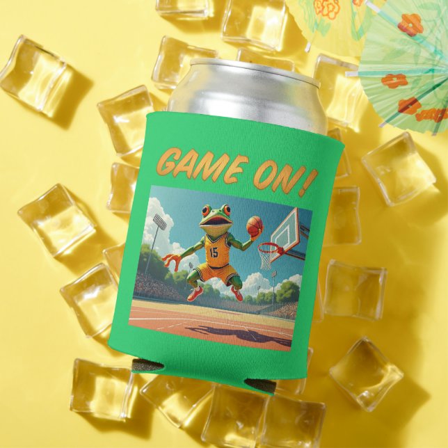Game On Basketball Frog can cooler (In Situ Summer)