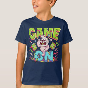 Game On Big Foot Funny Gaming T-Shirt
