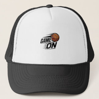 Game On Bold, Energetic, Athletic Trucker Hat