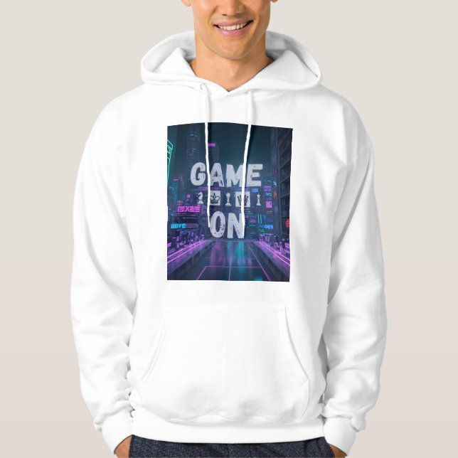 Game on chess hoodie (Front)